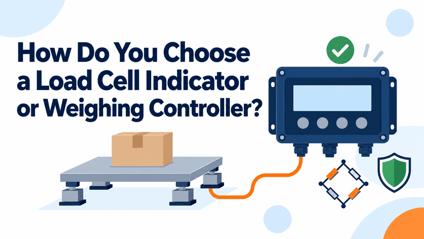 How Do You Choose a Load Cell Indicator or Weighing Controller?