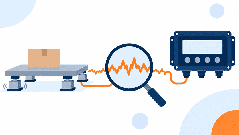 Division count and load cell indicator accuracy weighing indicator display resolution versus real scale accuracy comparison