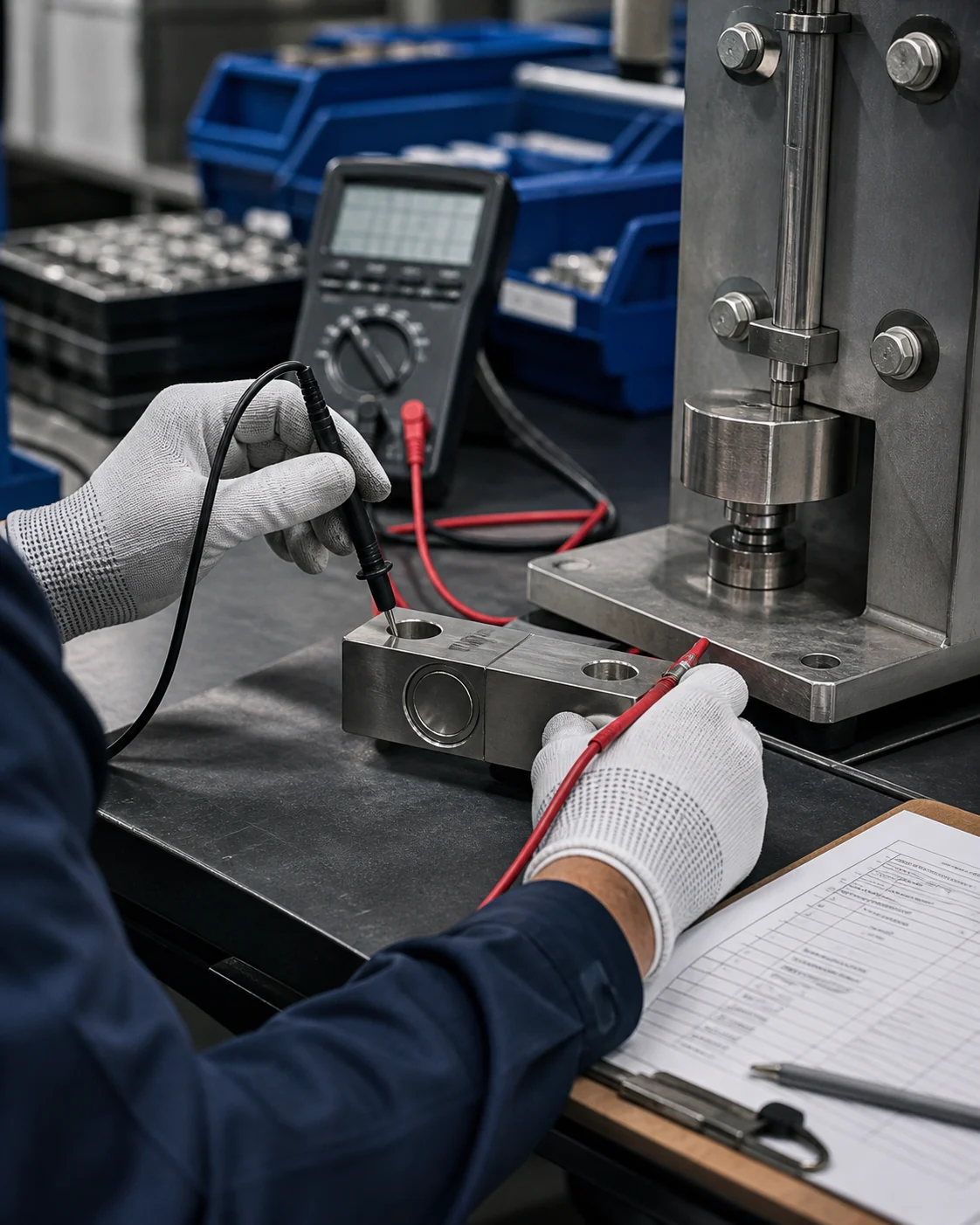 AI-generated electrical and load-inspection reference; not an authentic ANTORIS inspection record